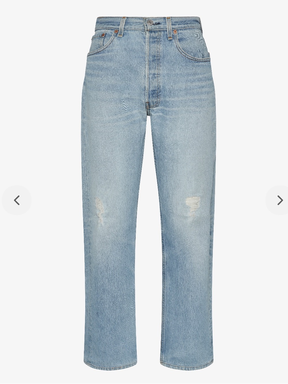❤️… Levi’s Aligrace Brigette Baggy Customs Light Sz 28